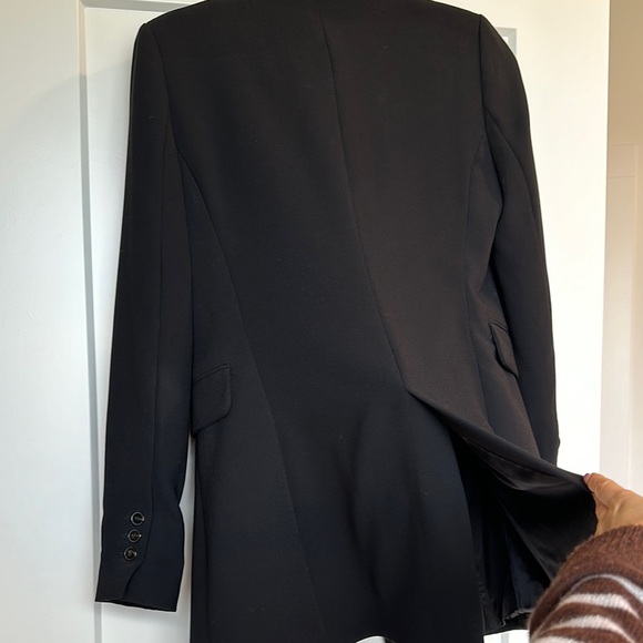 Zara Black Double-Breasted Blazer - Picture 3 of 5